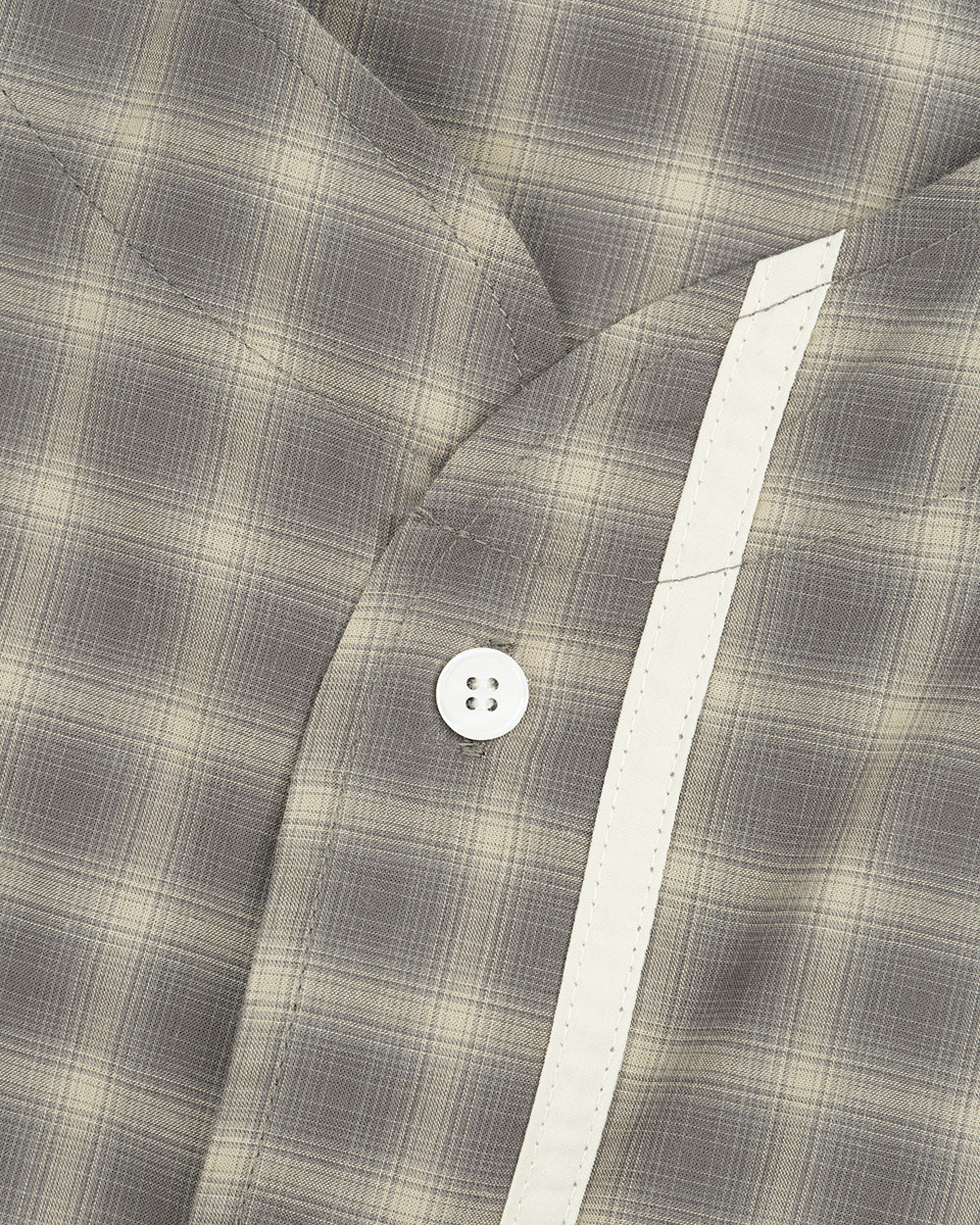IDE Check Baseball Shirt/格紋棒球衫