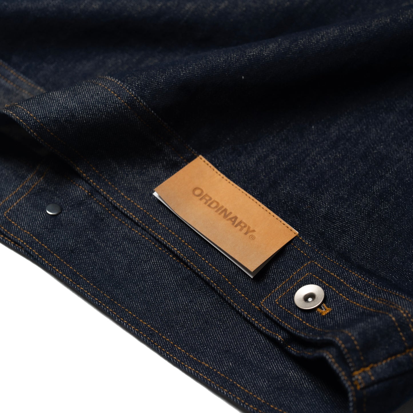 ORDINARY 短版原色牛仔外套