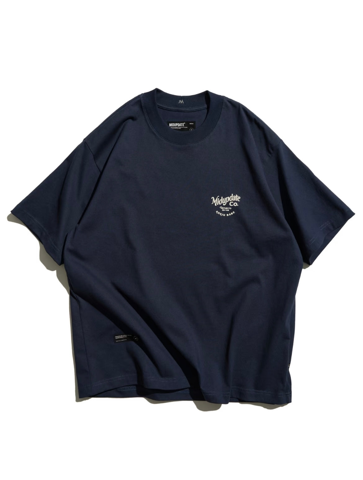 MUD 圓標印花短Tee