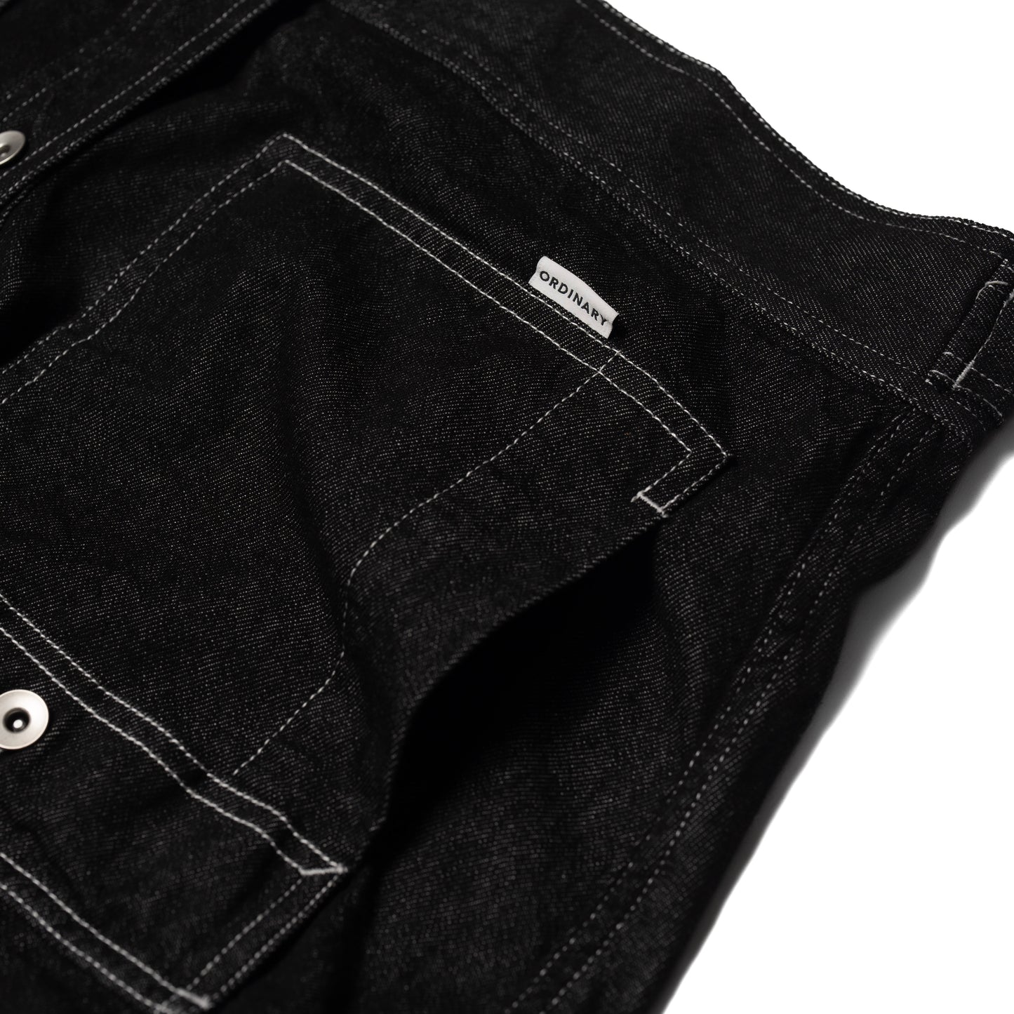 ORDINARY 短版原色牛仔外套