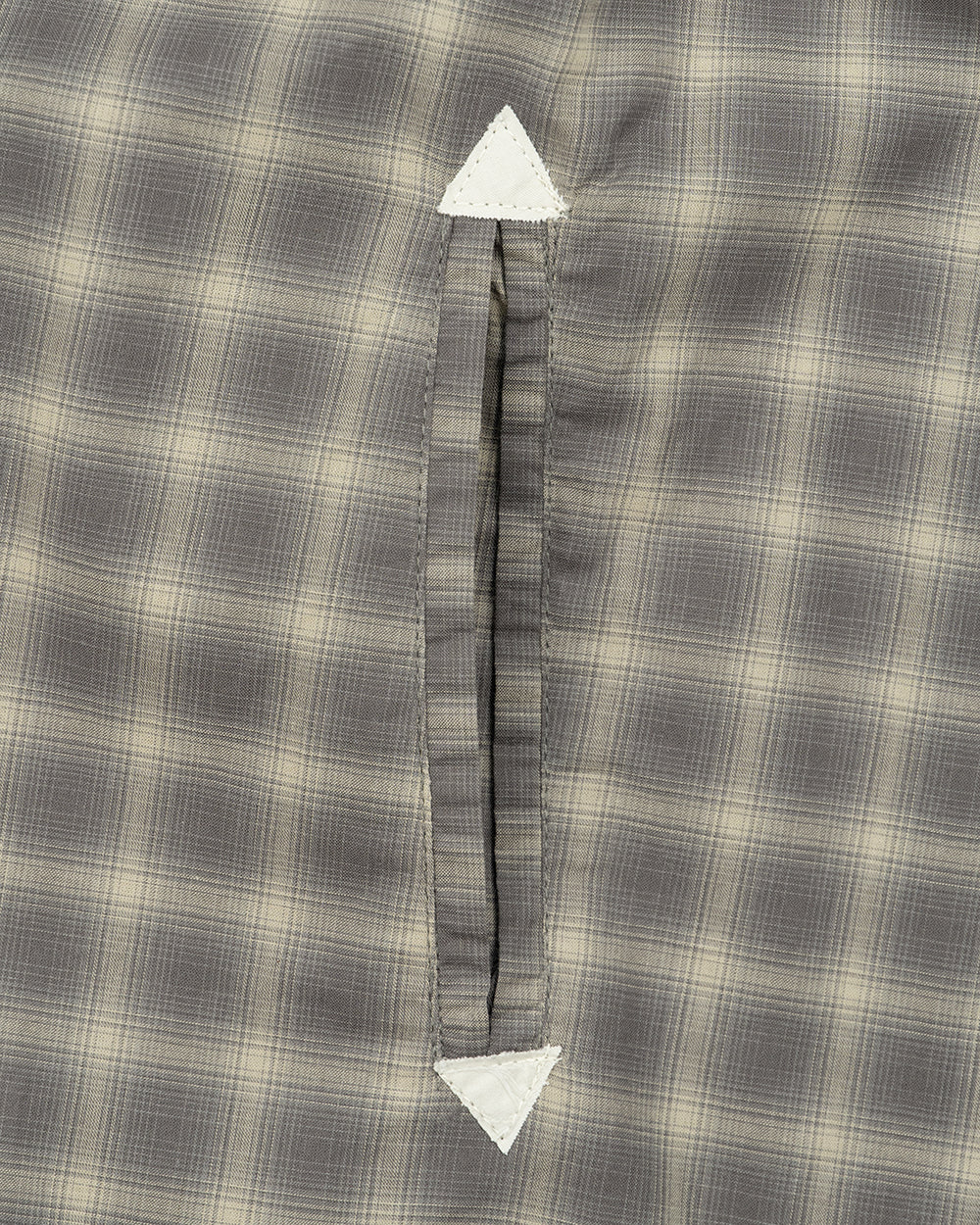IDE Check Baseball Shirt/格紋棒球衫
