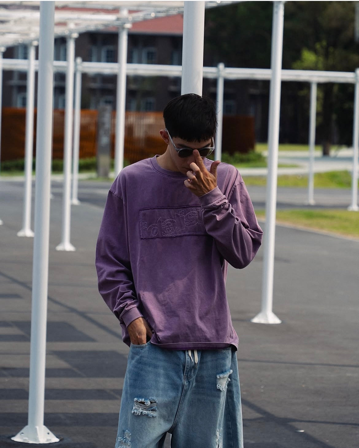 IDE Patch L-TEE/水洗長TEE