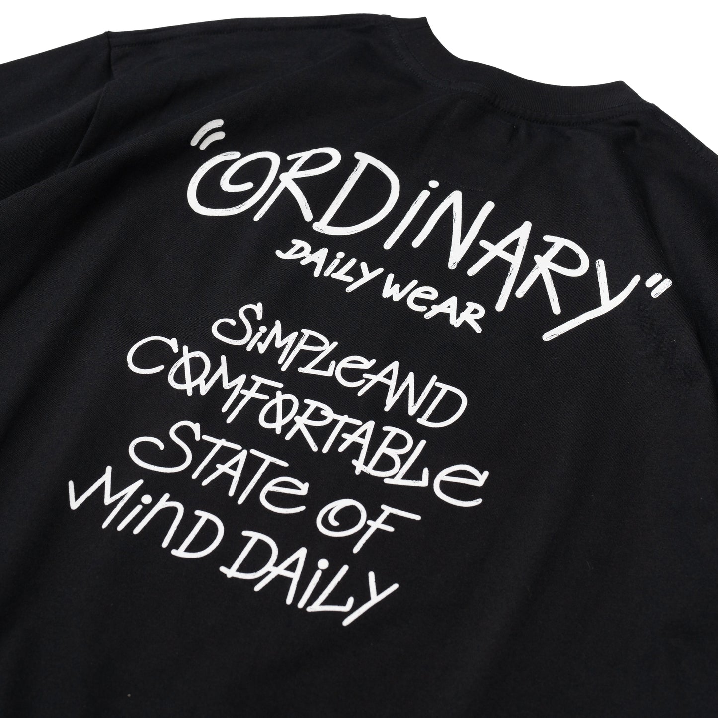 ORDINARY 美式手繪LOGO短Tee