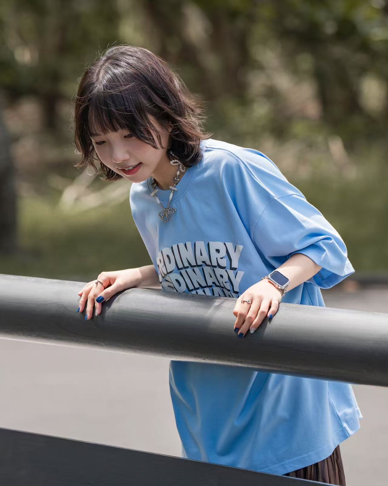 ORDINARY 趣味降落獾短Tee