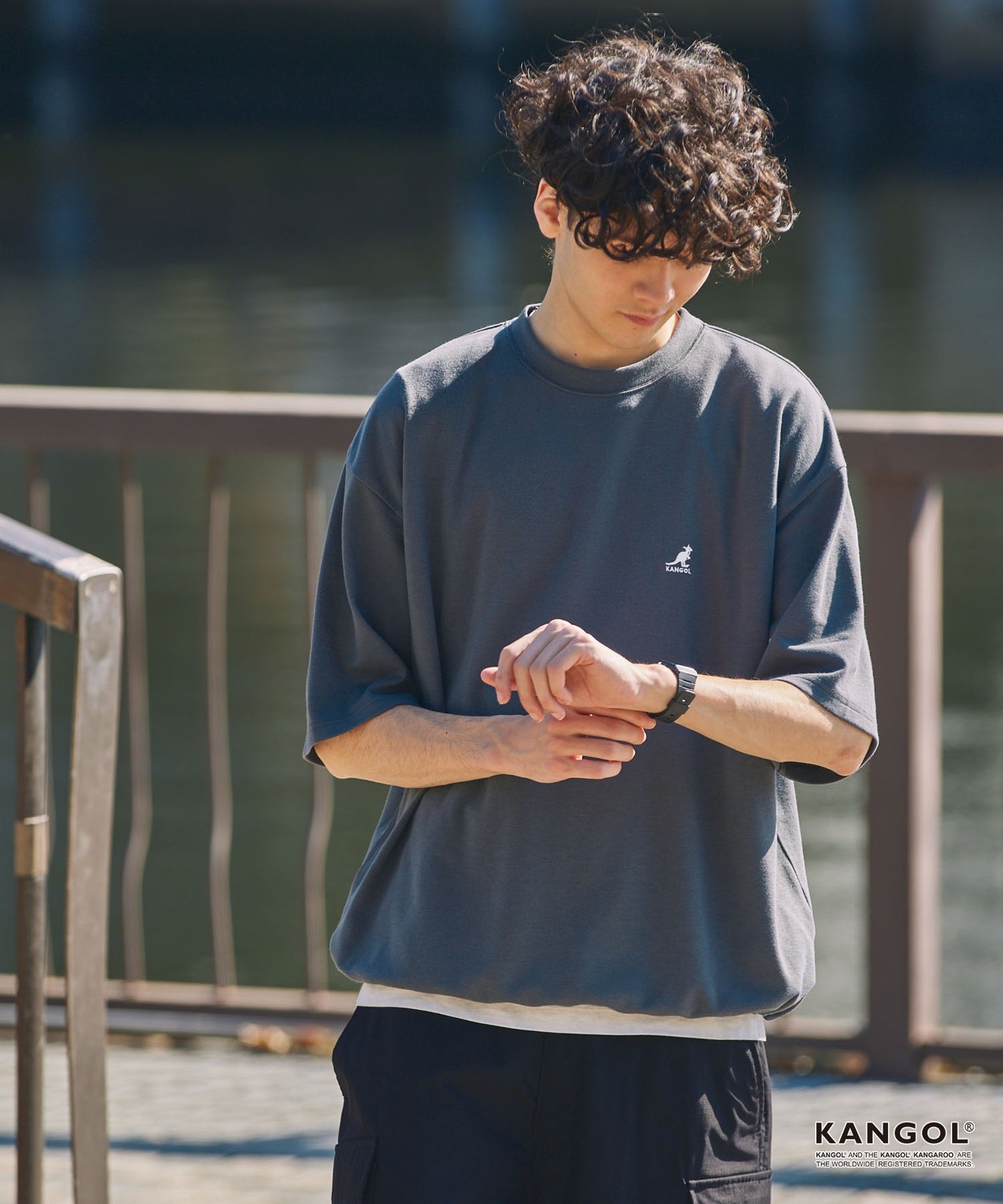 日版KANGOL Logo Tee