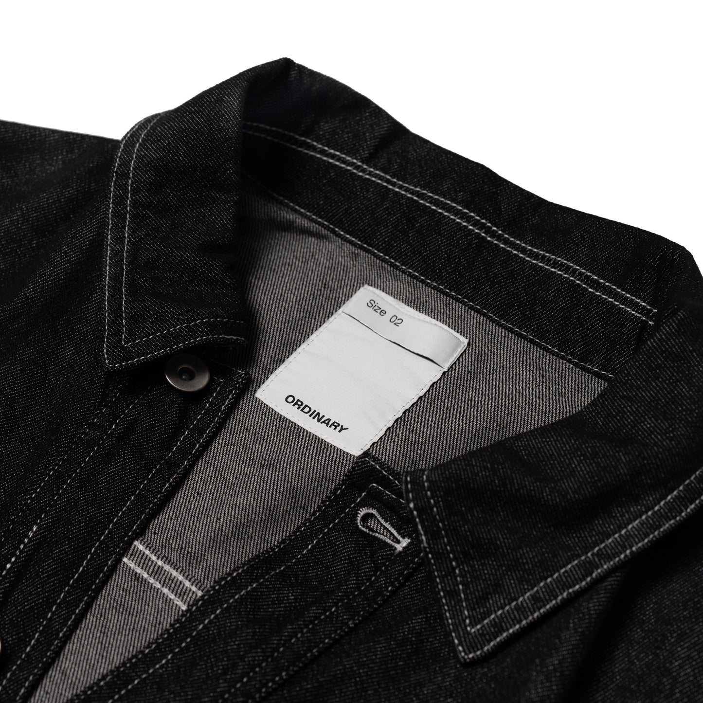 ORDINARY 短版原色牛仔外套