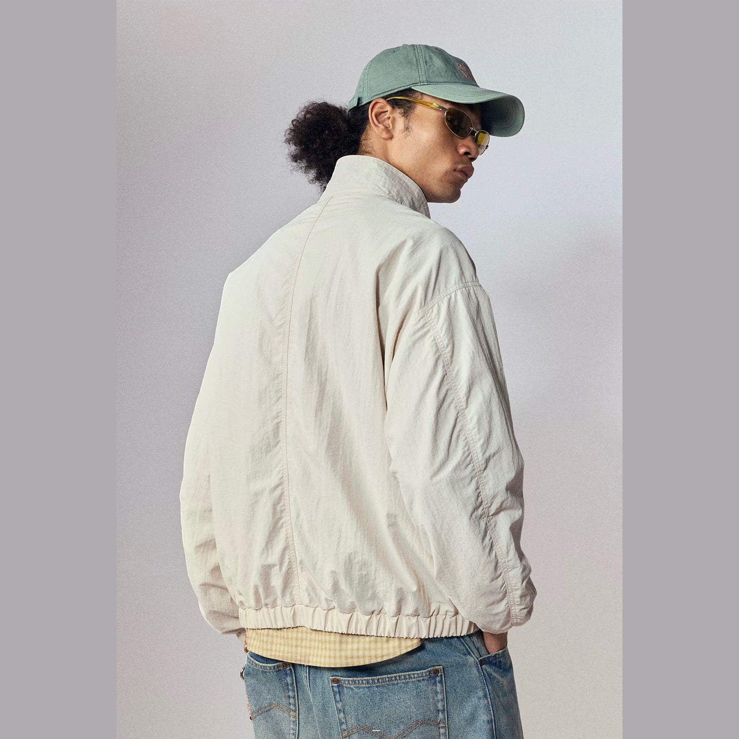 NOTH 撞色立領風衣