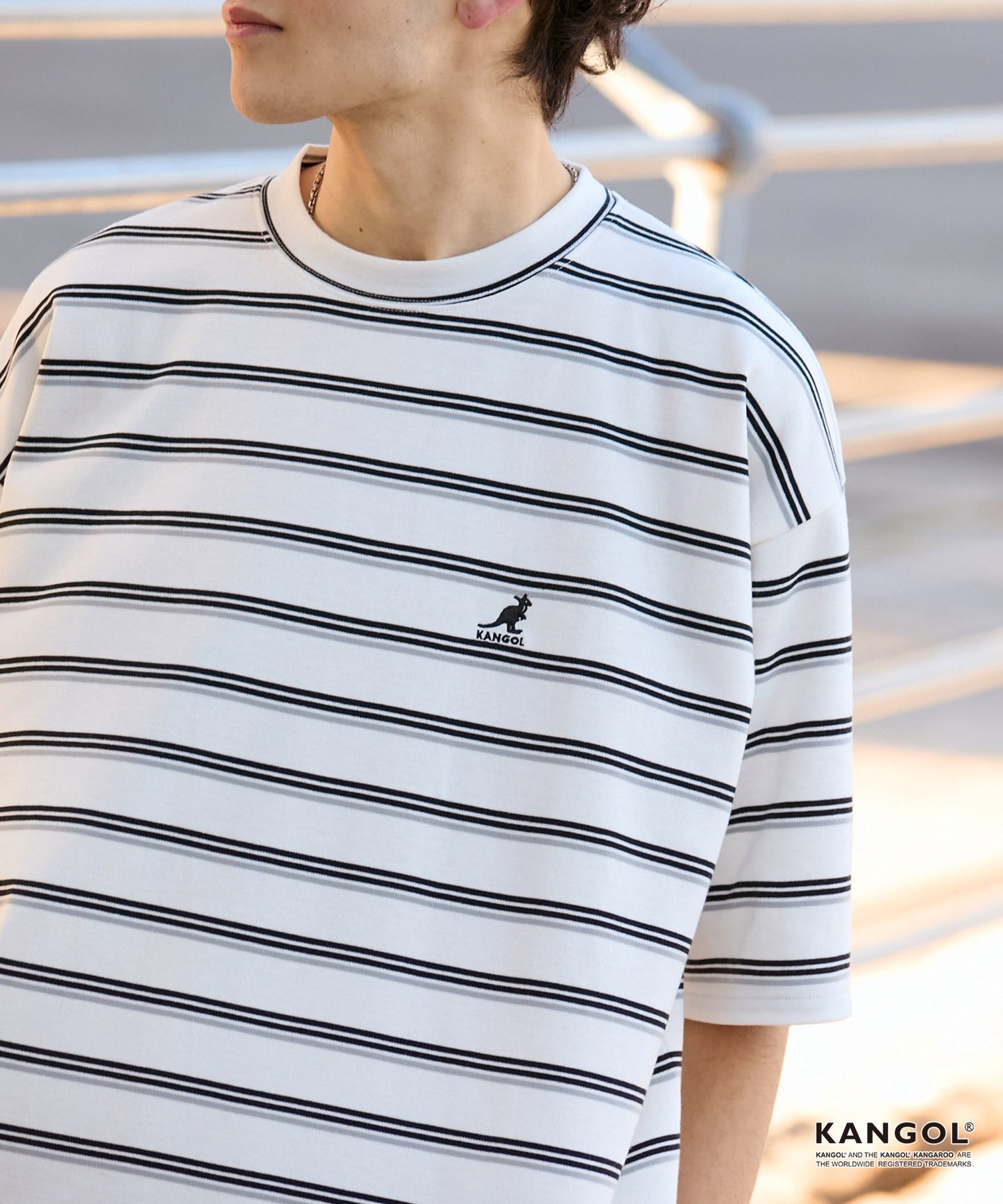 日版KANGOL Logo Tee