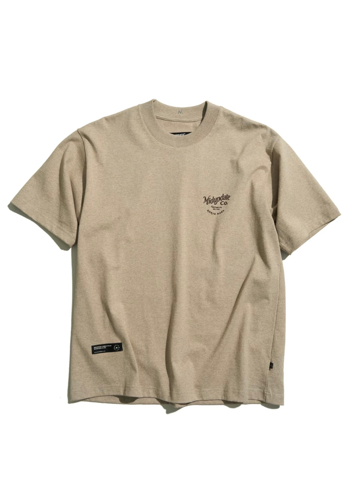 MUD 圓標印花短Tee