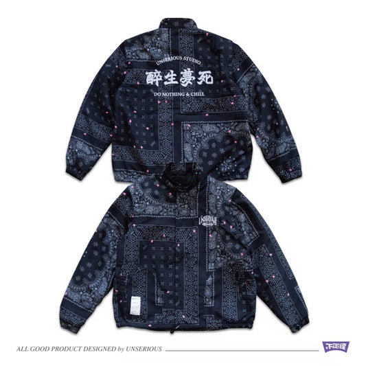 醉生夢死 腰果花工作外套(袖子可拆)