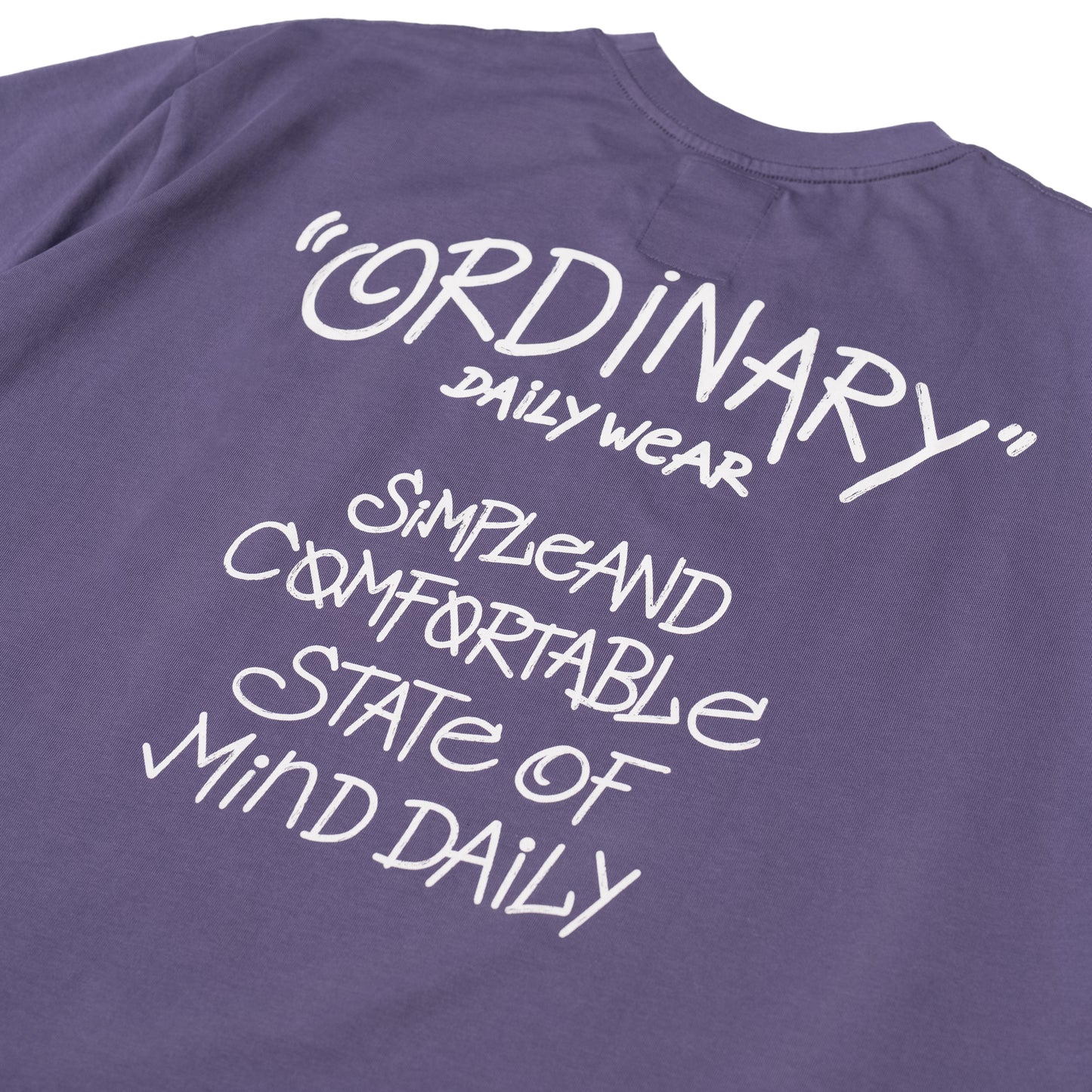 ORDINARY 美式手繪LOGO短Tee