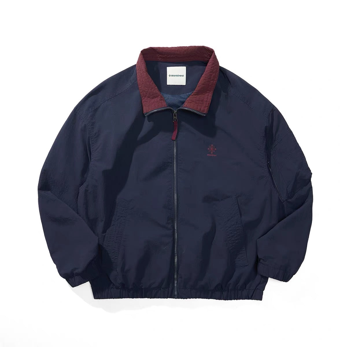 NOTH 撞色立領風衣