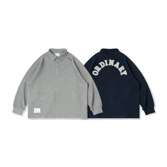 ORDINARY 空氣層Logo POLO衫