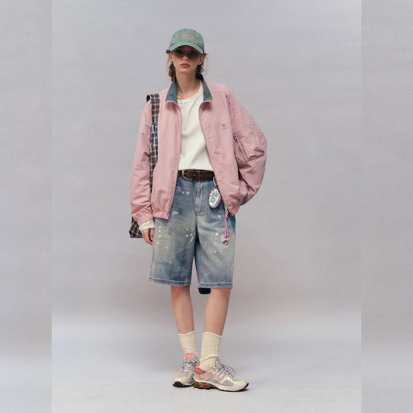 NOTH 撞色立領風衣