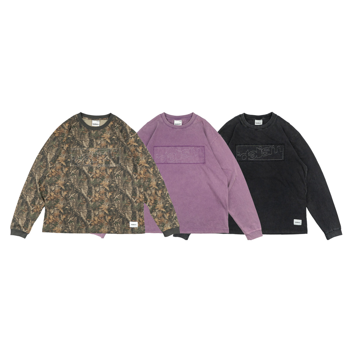 IDE Patch L-TEE/水洗長TEE