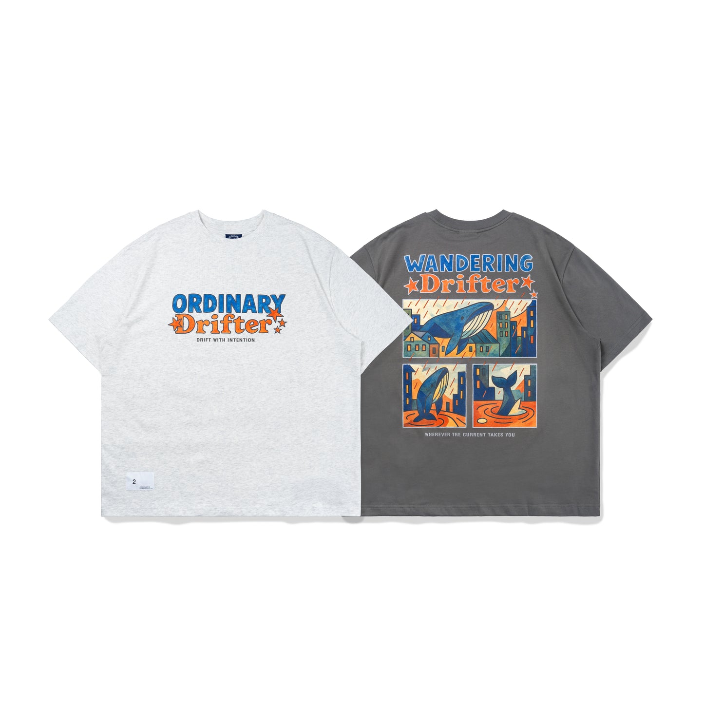 ORDINARY 流浪鯨Tee