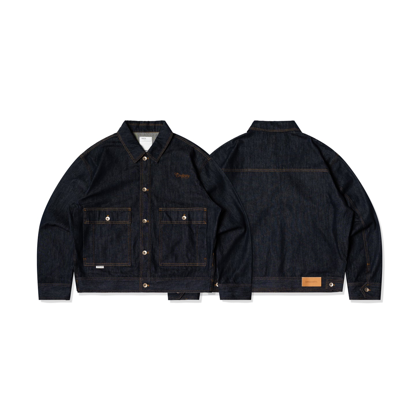 ORDINARY 短版原色牛仔外套