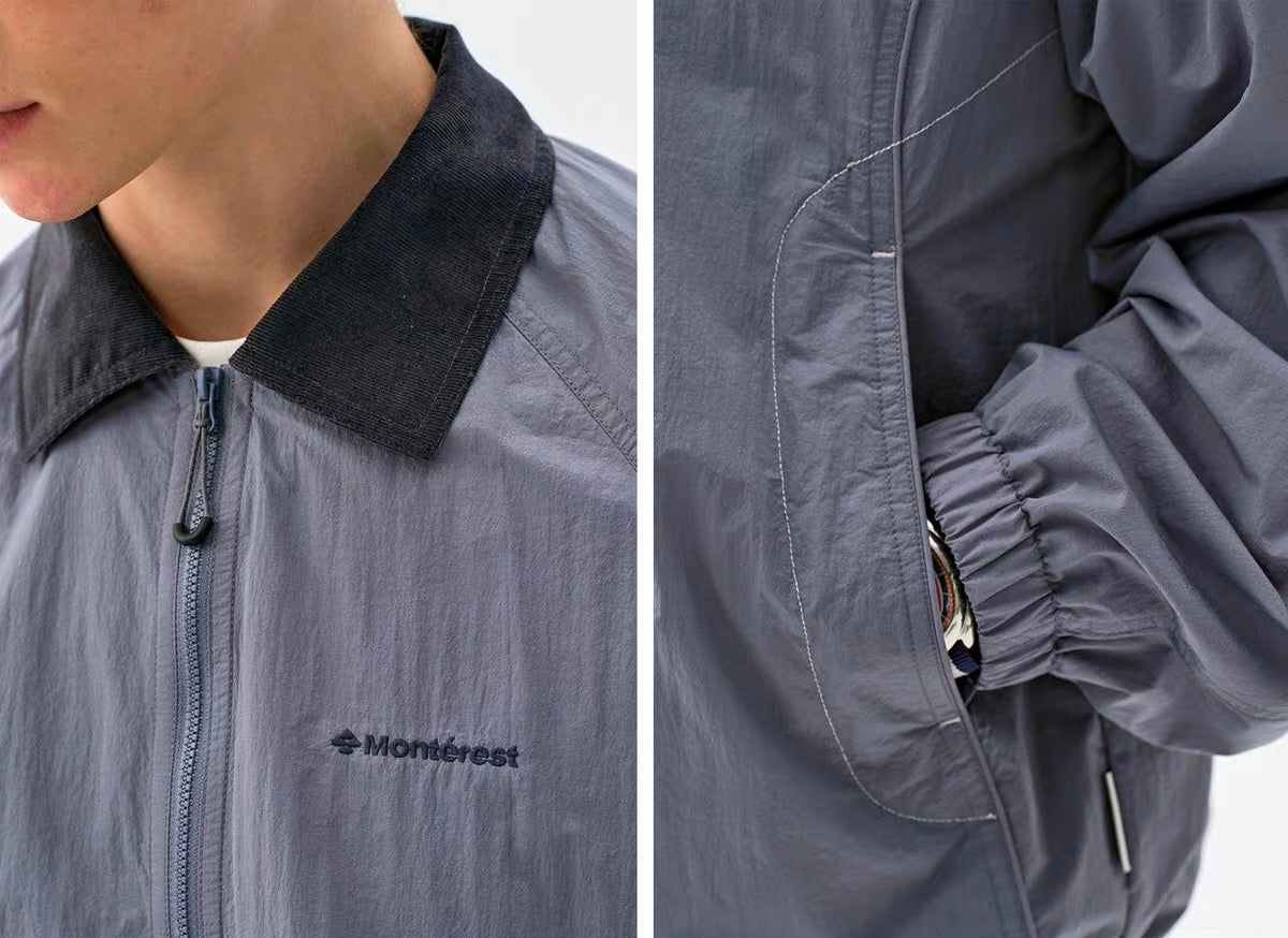 NOTH 燈芯絨翻領教練外套