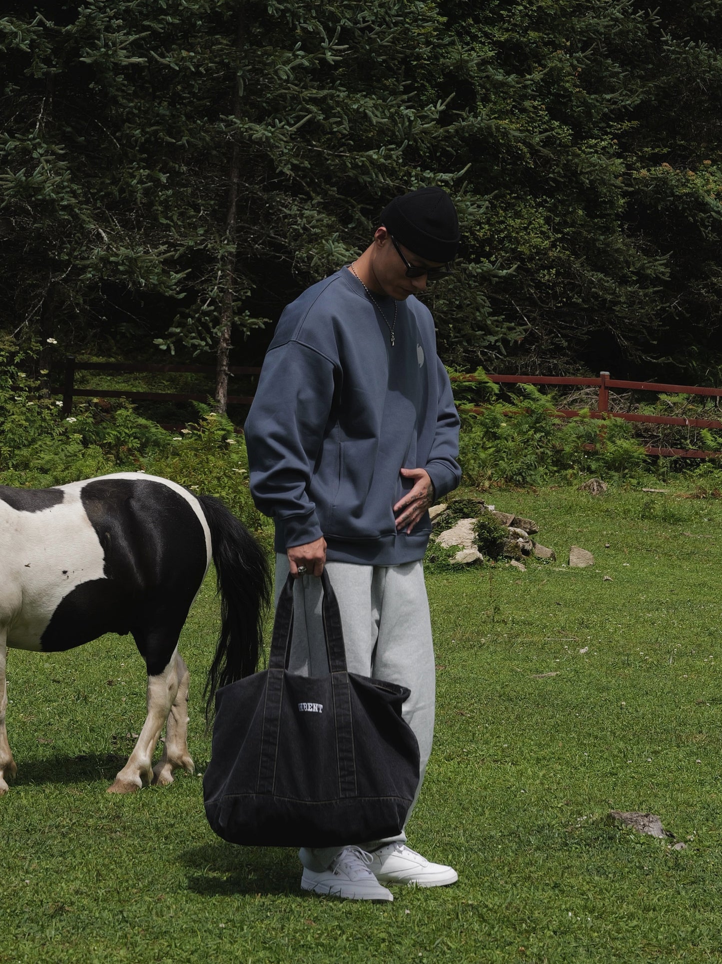 UNBENT 25AW 雪山圖案衛衣