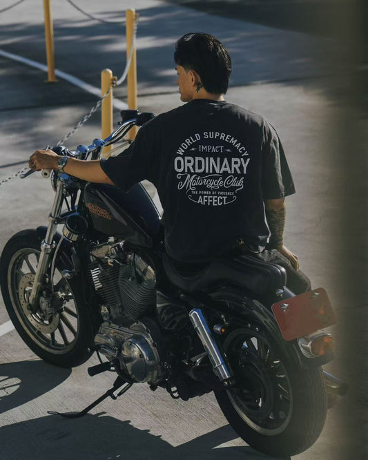 ORDINARY “RIDER'S SPIRIT” WASHED TEE