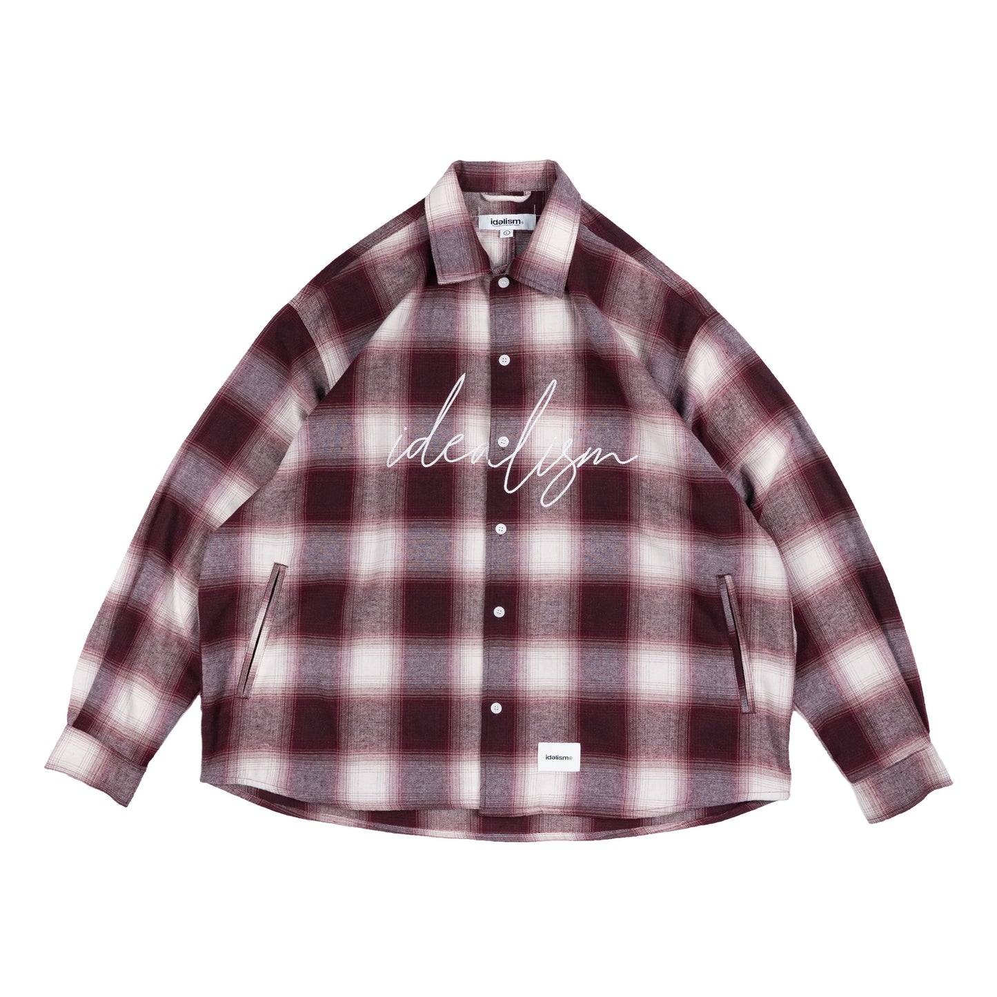 IDE Check L-Shirt/格紋長襯衫