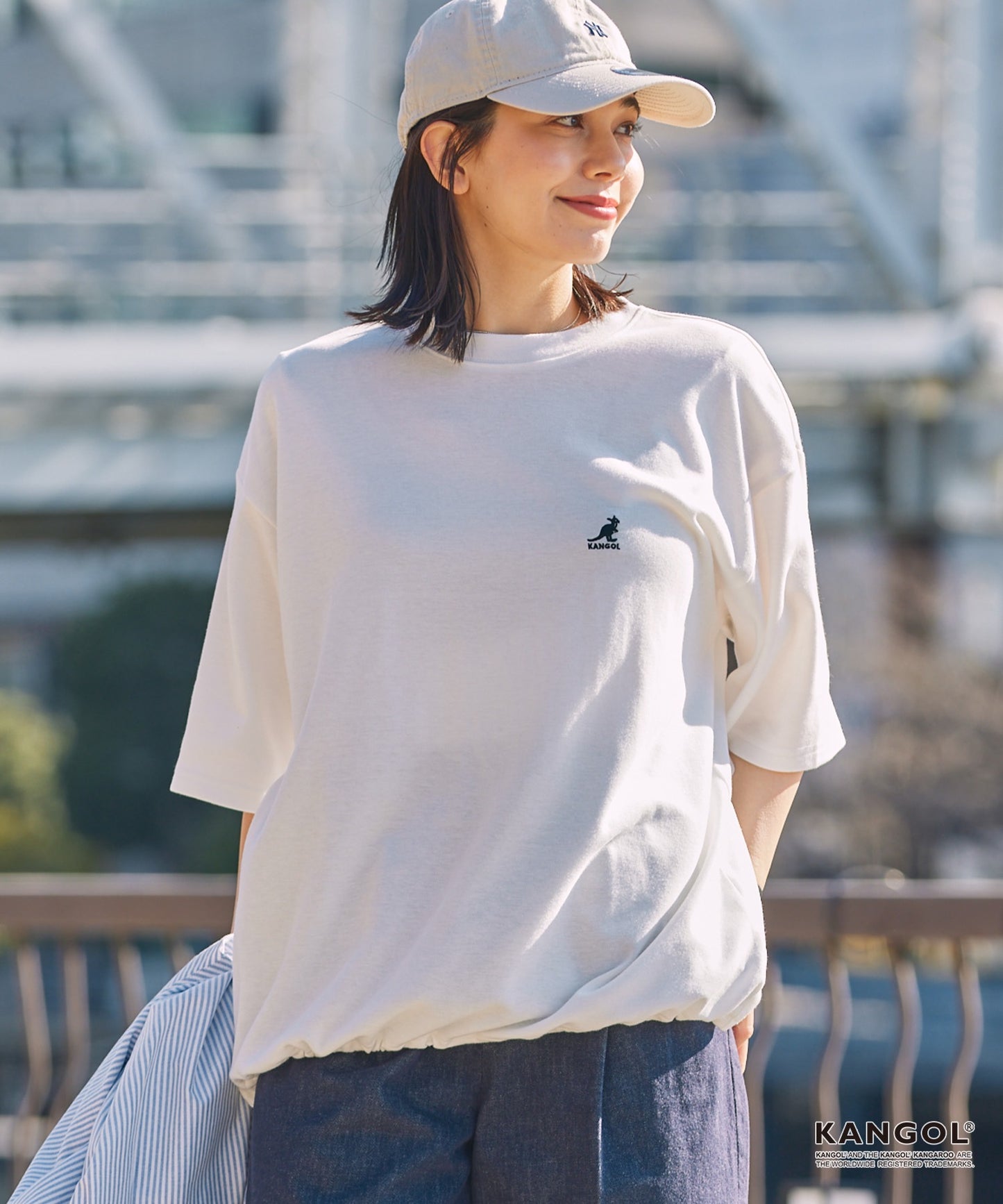 日版KANGOL Logo Tee