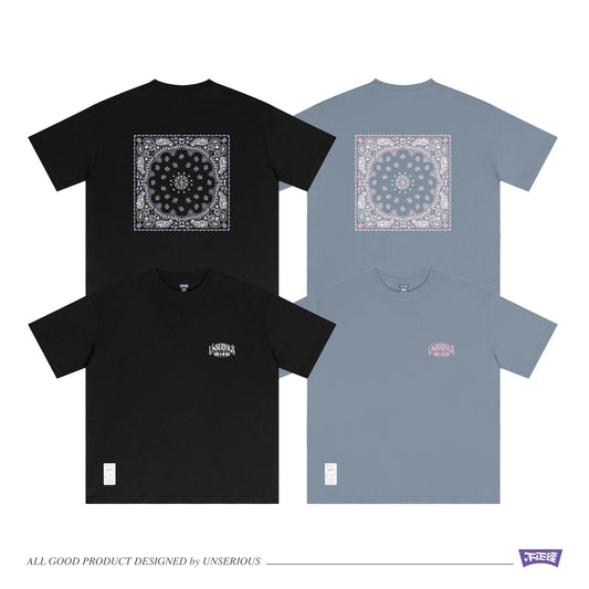 不正經製作 之 腰果花短TEE