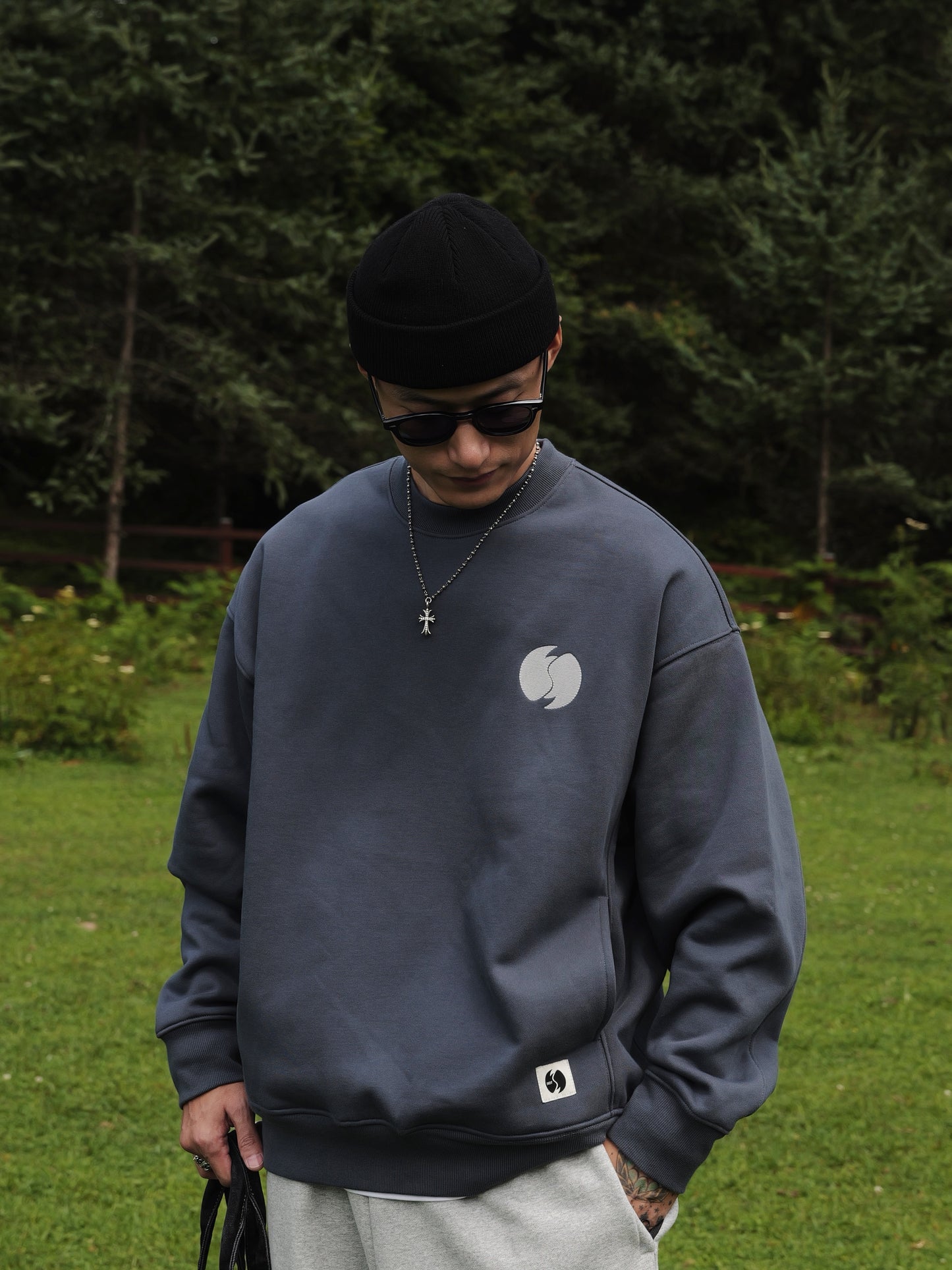 UNBENT 25AW 雪山圖案衛衣