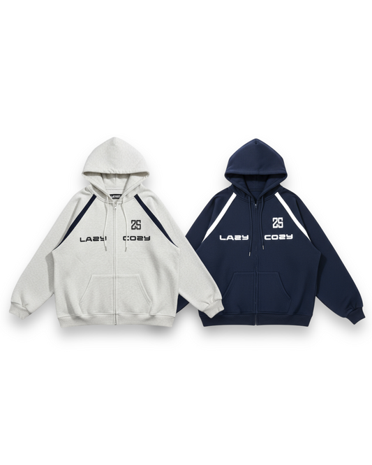 LACOZZY 25AW 「25」 zip hood