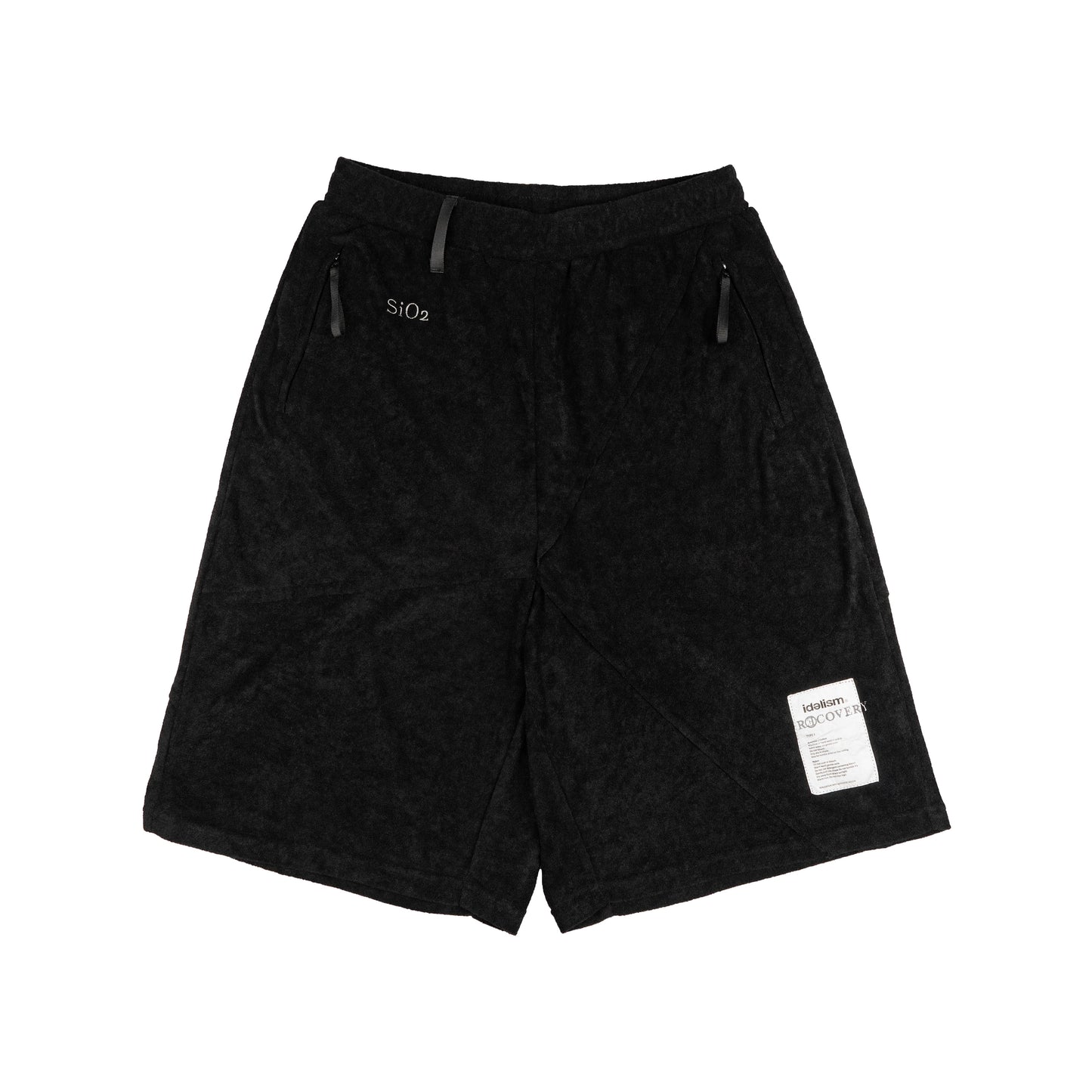 IDRC Shorts 拼接毛圈短褲