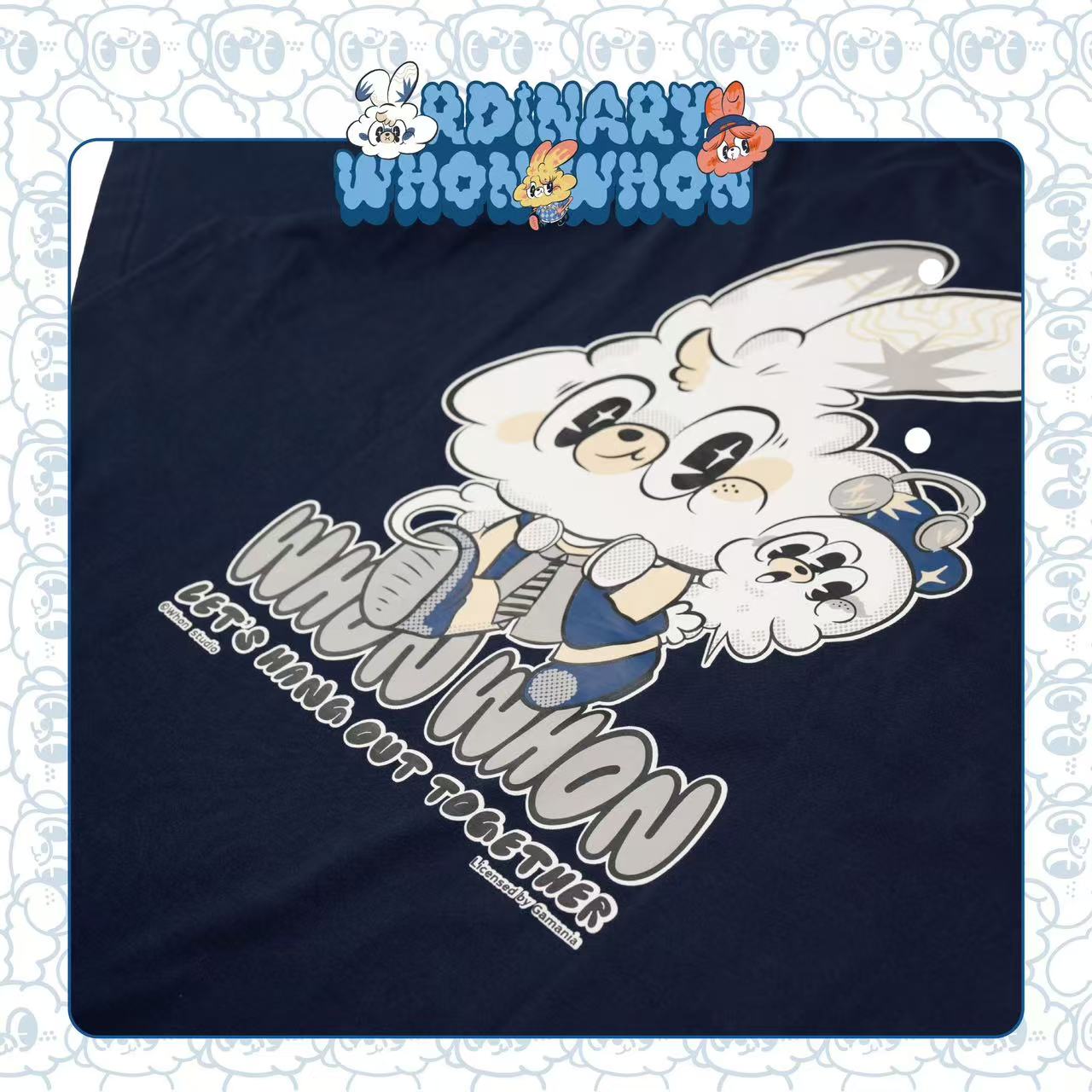 ORDINARY X WHONWHON "IDOL" LOGO