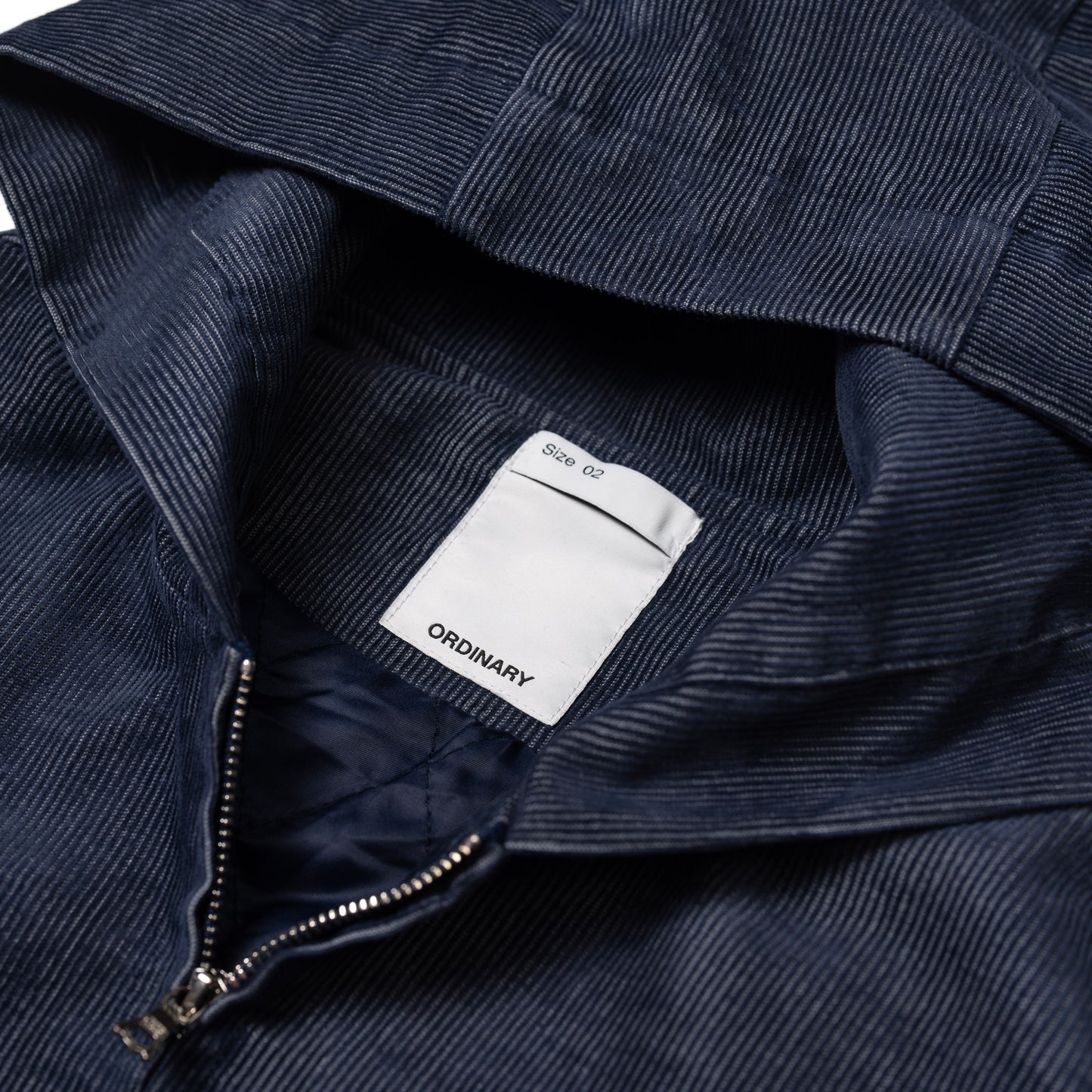 ORDINARY 水洗燈芯絨連帽外套