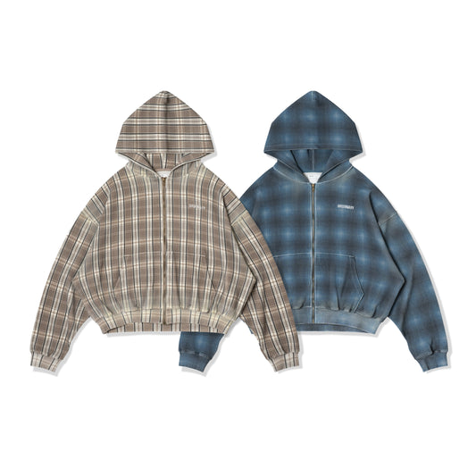 ORDINARY 水洗華夫格連帽外套