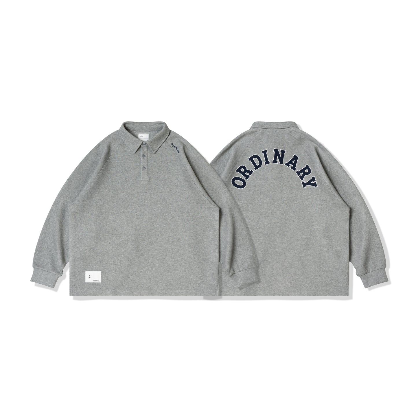 ORDINARY 空氣層Logo POLO衫