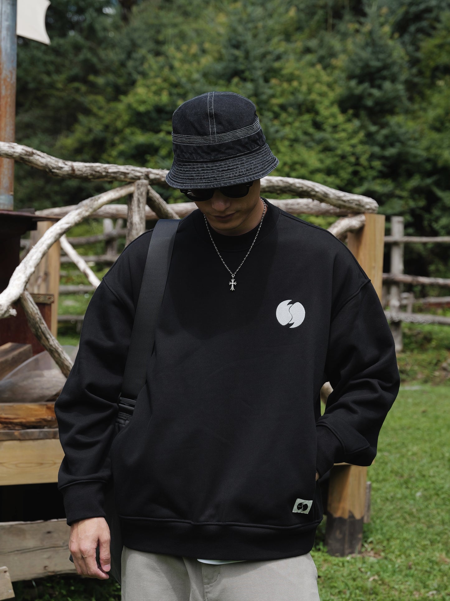 UNBENT 25AW 雪山圖案衛衣