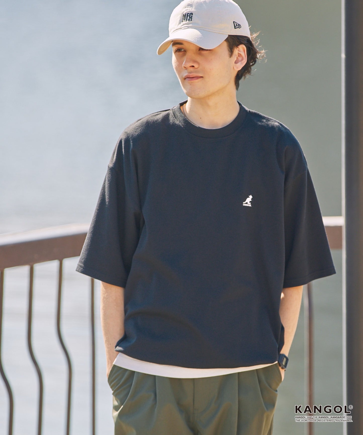 日版KANGOL Logo Tee