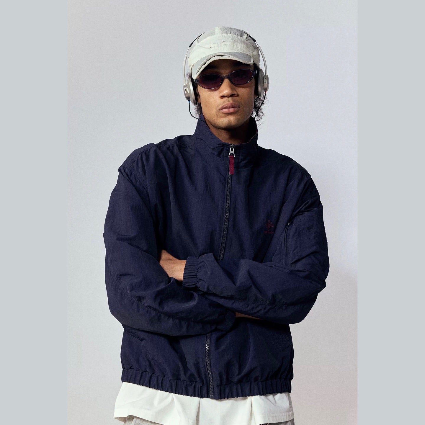 NOTH 撞色立領風衣