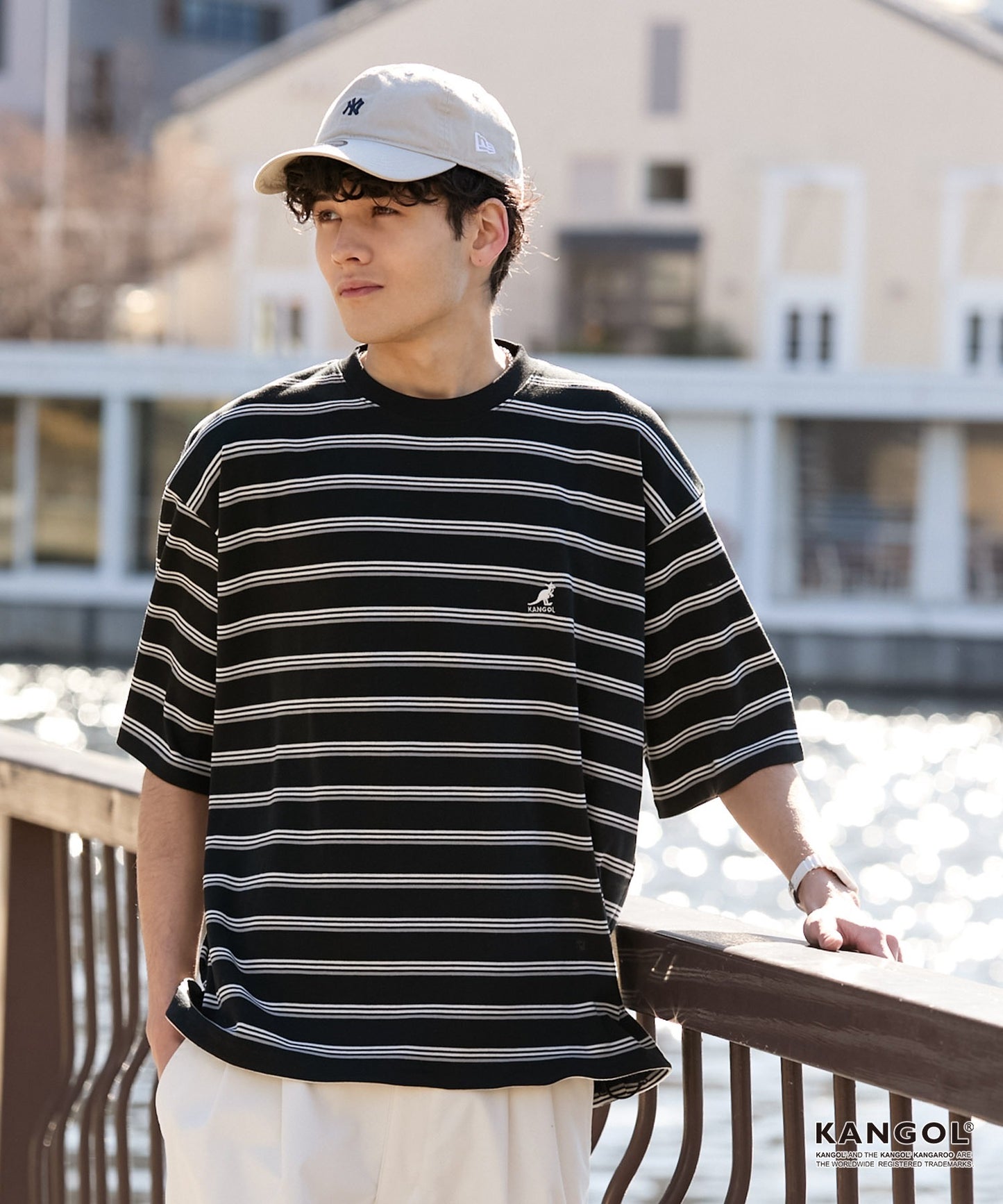 日版KANGOL Logo Tee