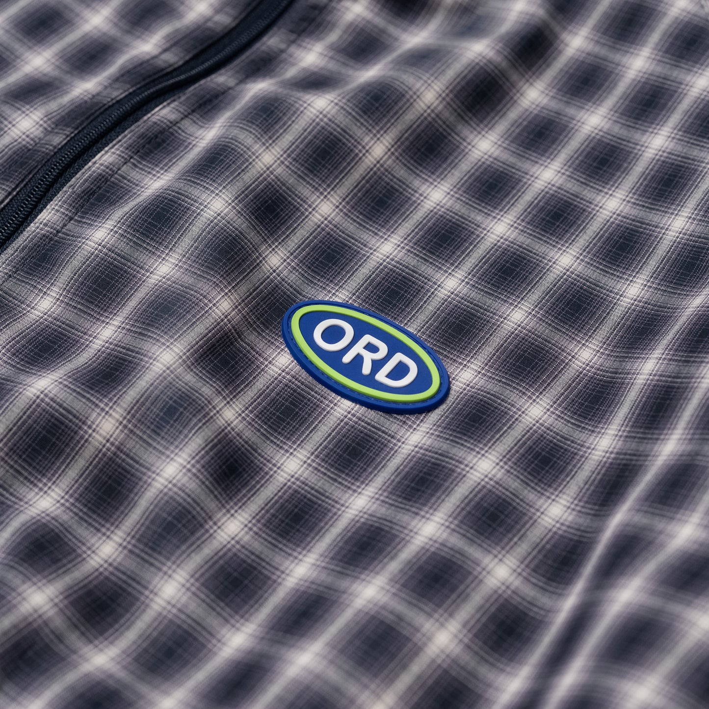 ORDINARY 格紋輕量風衣外套