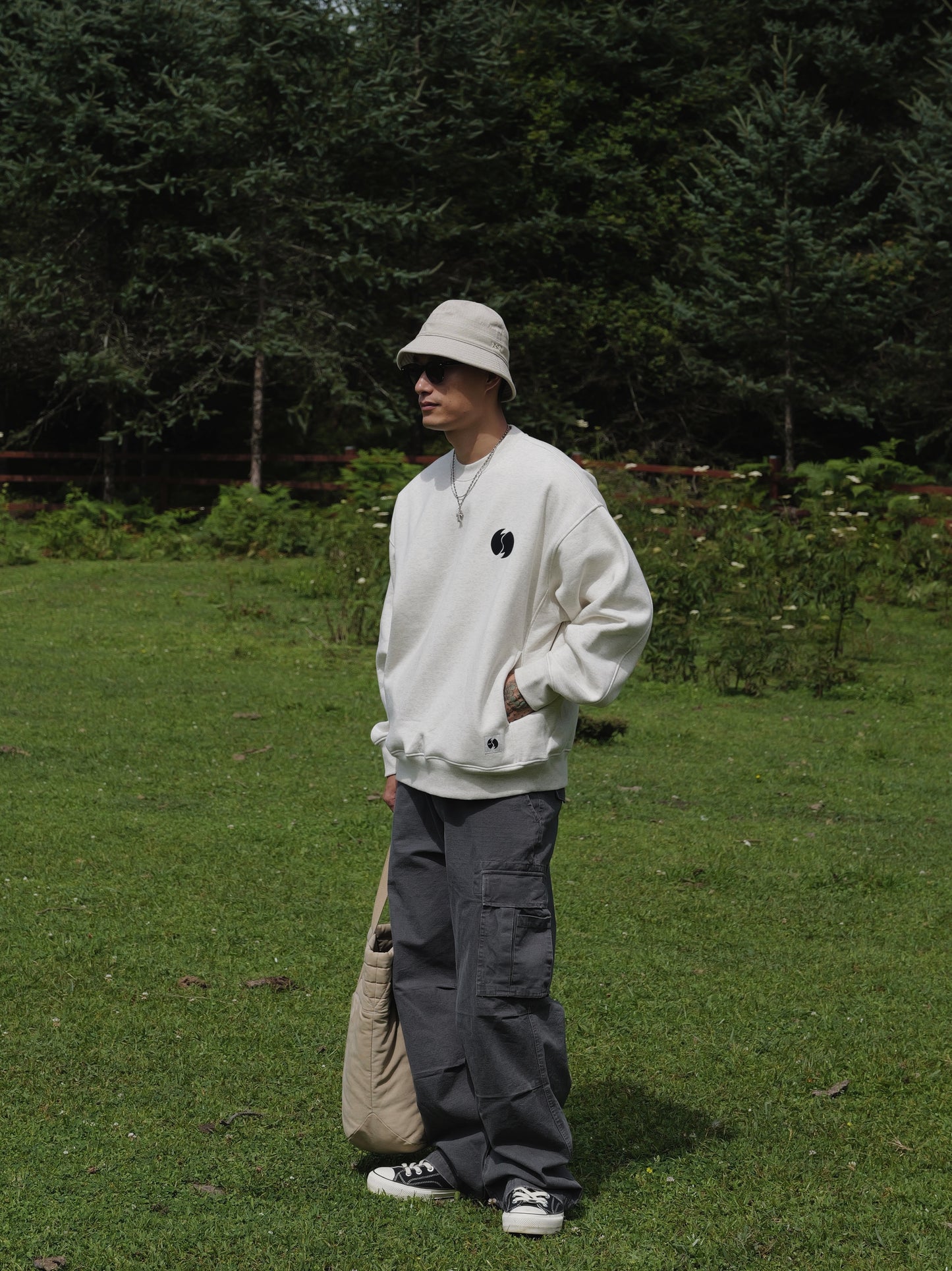 UNBENT 25AW 雪山圖案衛衣