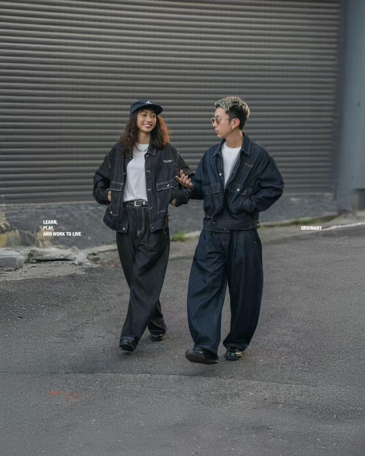 ORDINARY 短版原色牛仔外套