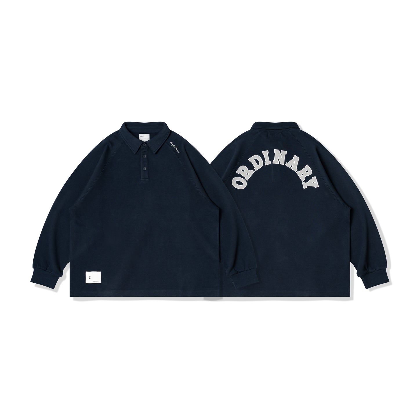 ORDINARY 空氣層Logo POLO衫