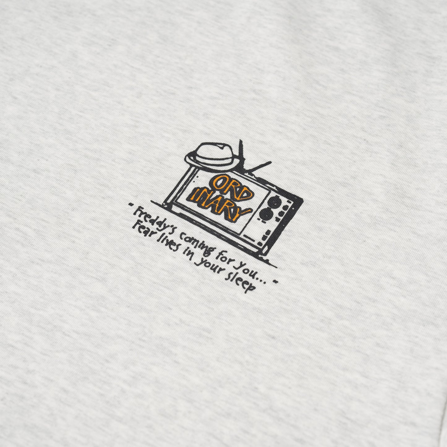 ORDINARY 美式驚慄電影插畫長Tee