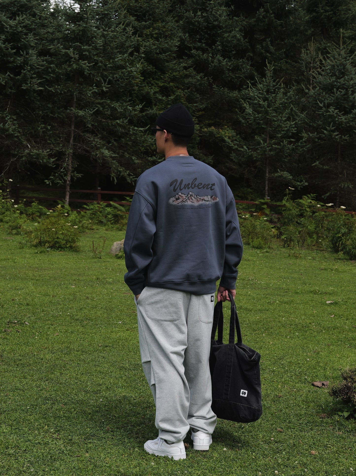 UNBENT 25AW 雪山圖案衛衣