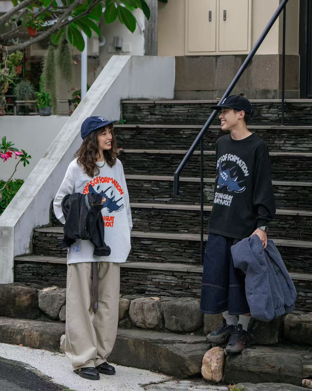 ORDINARY 美式魔鬼魚長Tee