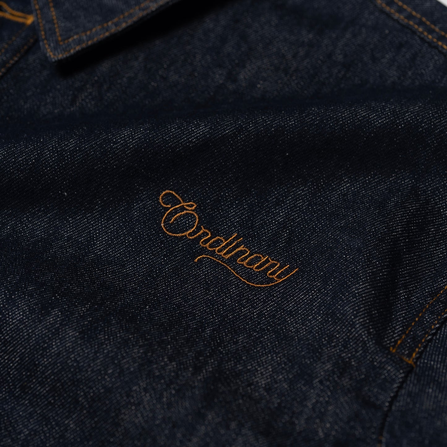 ORDINARY 短版原色牛仔外套