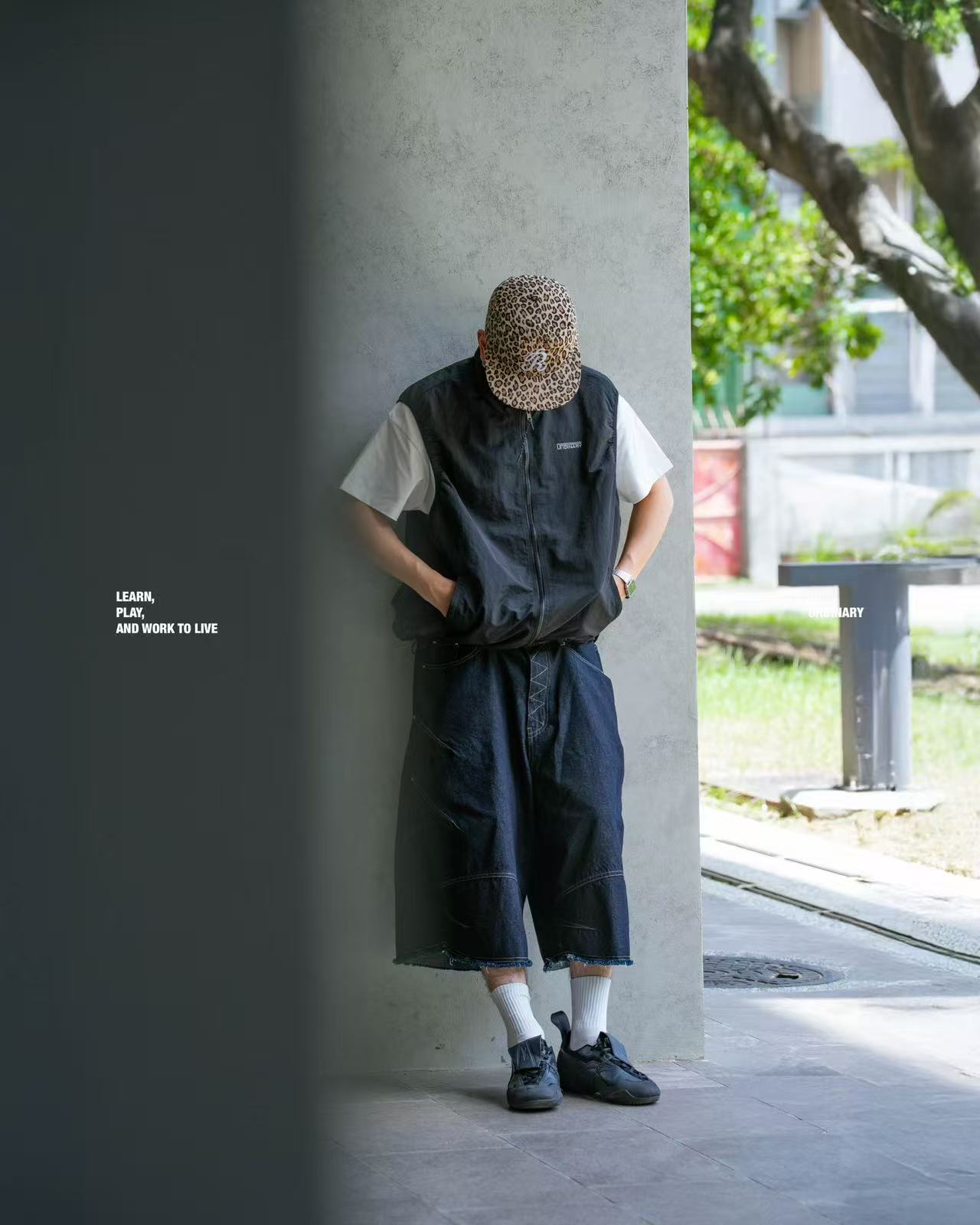 ORDINARY 機能拼接背心