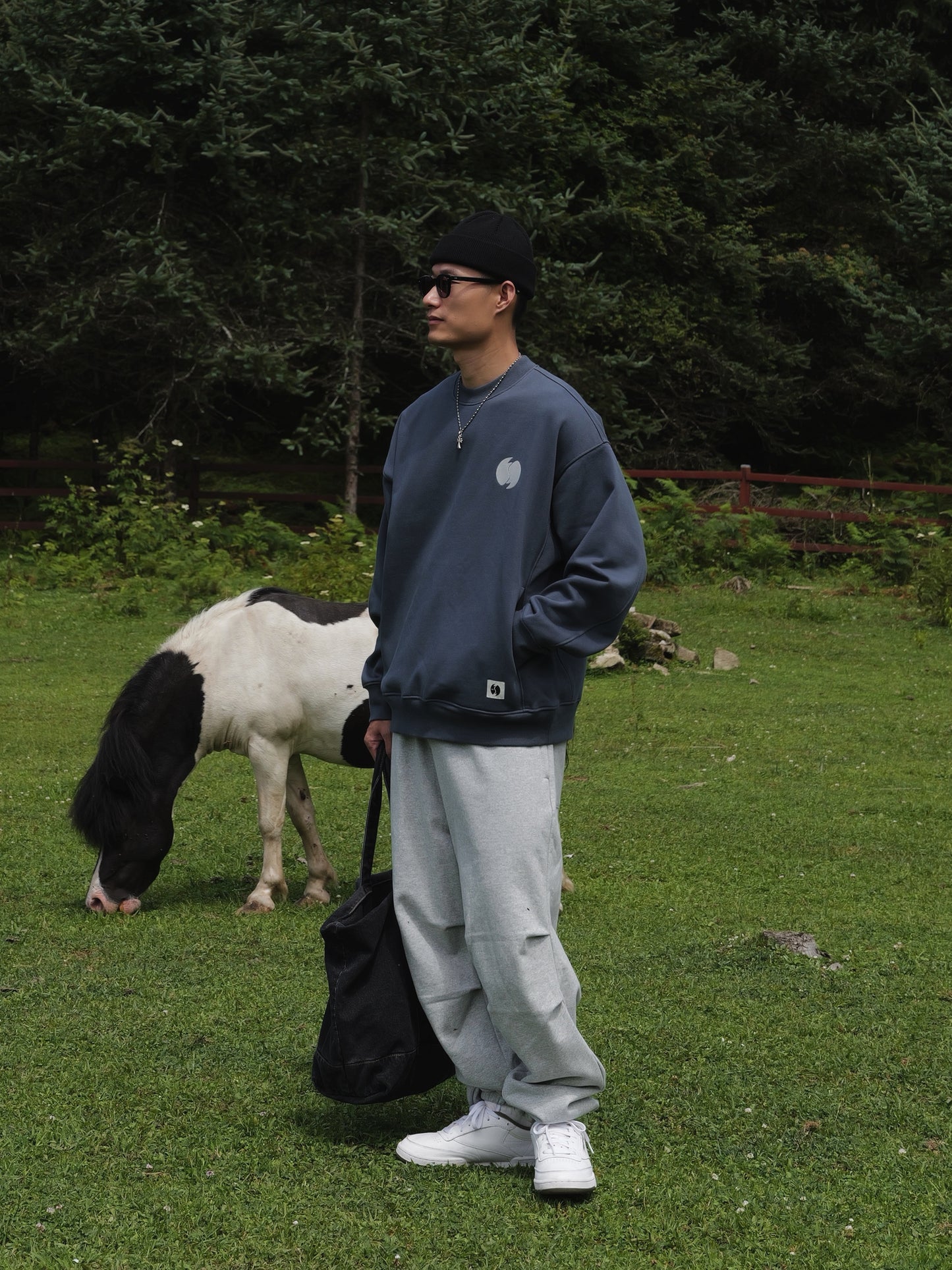 UNBENT 25AW 雪山圖案衛衣