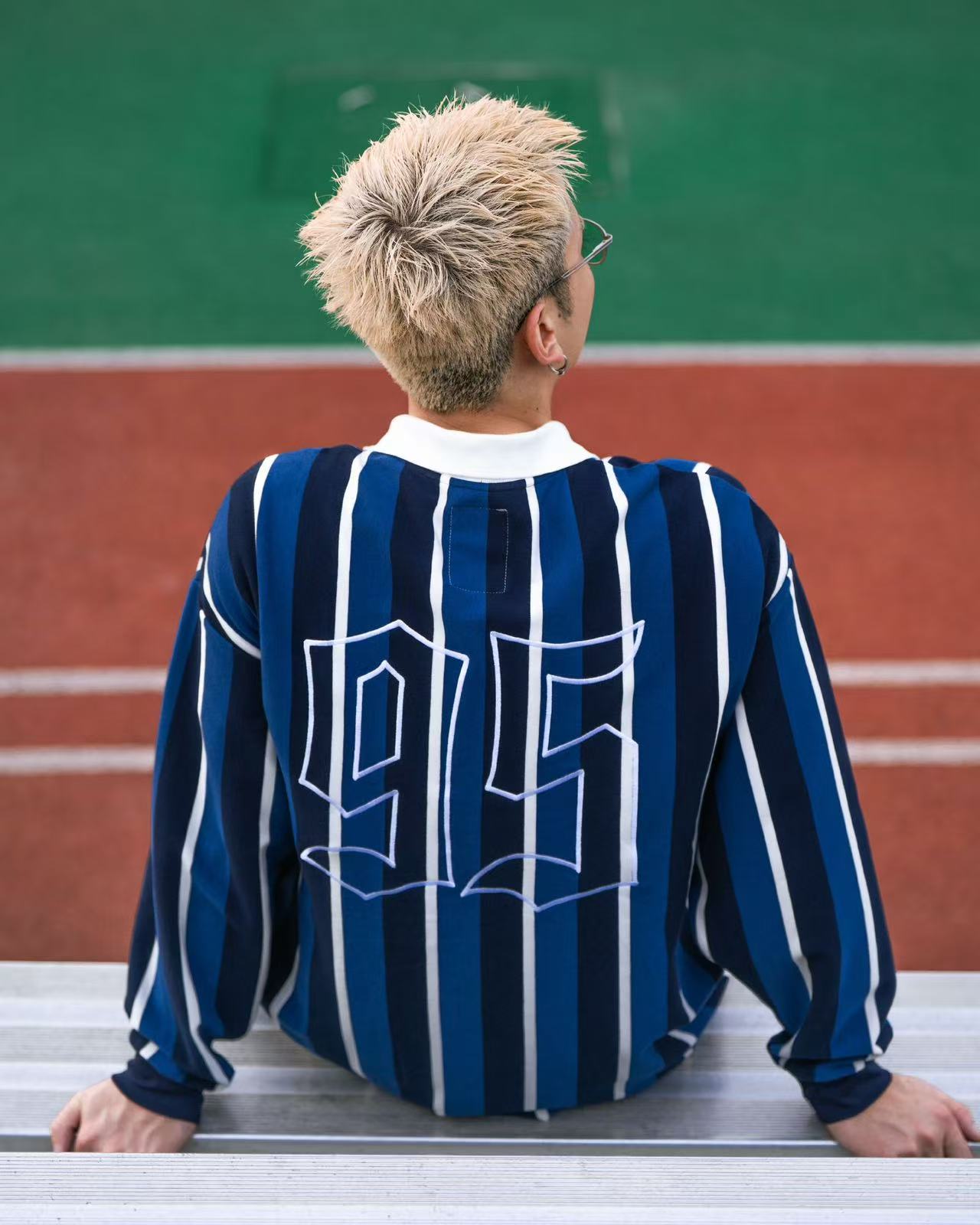 ORDINARY 復古學院條紋POLO衫